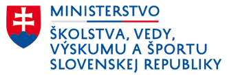 Logo Ministerstvo školstva SR